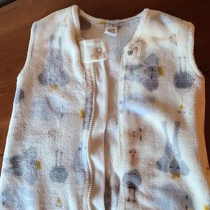 6-12 mo plush sleep sack